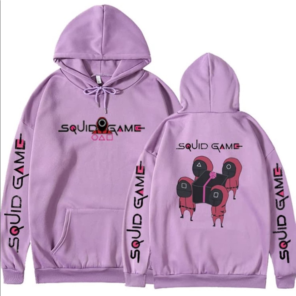 Squid Game Pink Hoodie 3X